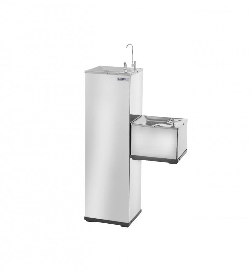 Bebedouro Libell Press Side  Inox