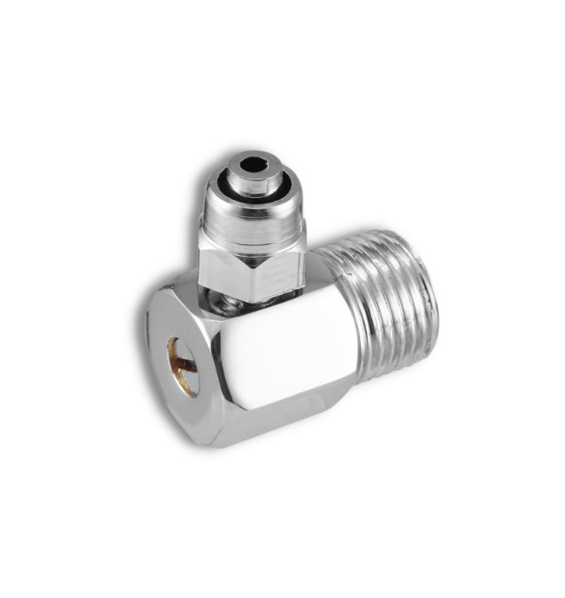Cotovelo 1/2" - Espigao 3/8" C/ Reg